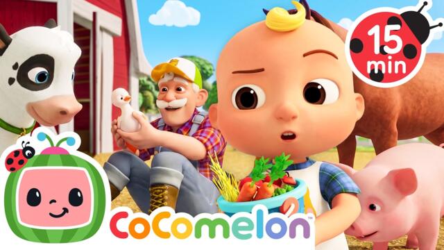JJ's Best Farm Animal Songs For Kids! | CoComelon | Sing Along | Learn about Animals