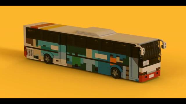 LEGO Setra S315GT (Original Marines Version) MOC | Tutorial
