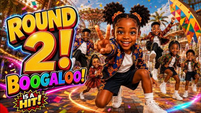One Two Boogaloo 🔥ROUND 2!  | Kids Count & Dance to 10 | Buki Kids