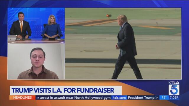 Armed Suspect ARRESTED at TRUMP Golf Course ahead of President's L.A. Fundraising Visit