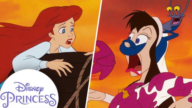 Ariel and the Gang Stop Ursula’s Evil Plan | Disney Princess