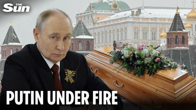 Putin will be 'coming out of the Kremlin in a coffin' if his war strategy falls apart