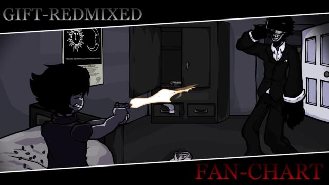 Gift-RedMixed Fan-Chart