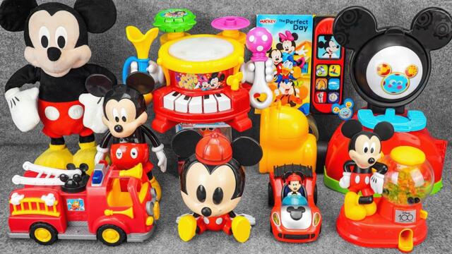 Satisfying with Unboxing Disney Mickey Mouse Fire Truck Playset | Review Toys ASMR