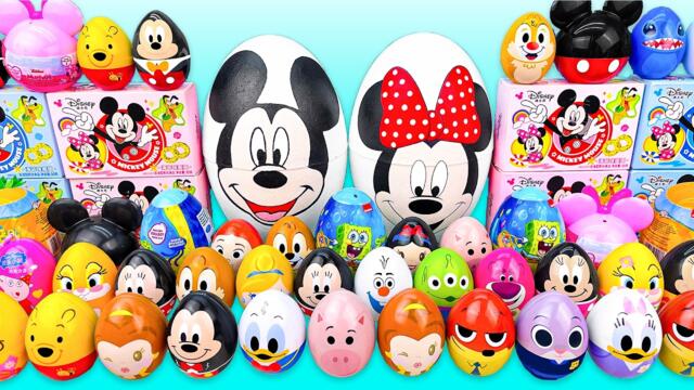 51 Minutes Unboxing Mickey Mouse & Friends | Character Disney Collection Review ASMR