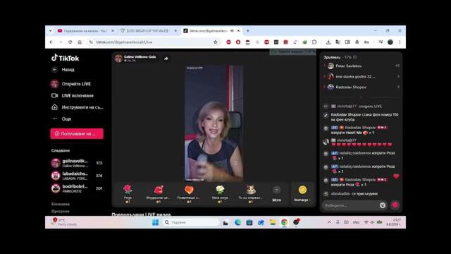 Galina Velikova-Gala @galinavelikova-galaofficia6132 - Zapisano Je U Vremenu TikTok Live 06.08.2026