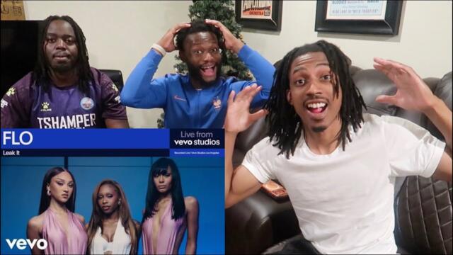 FLO - LEAK IT | Live from Vevo Studios | REACTION! ( I LOVE IT 🎉)
