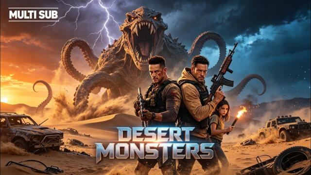 [MOVIE] MULTI SUB丨Desert Monsters: Two men, one beast — only one walks out! 💀🏜️