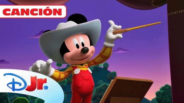 LAS CANCIONES DE MICKEY EN LA GRANJA: La Orquesta del Corral de Mickey 🪕 | @DisneyJuniorES