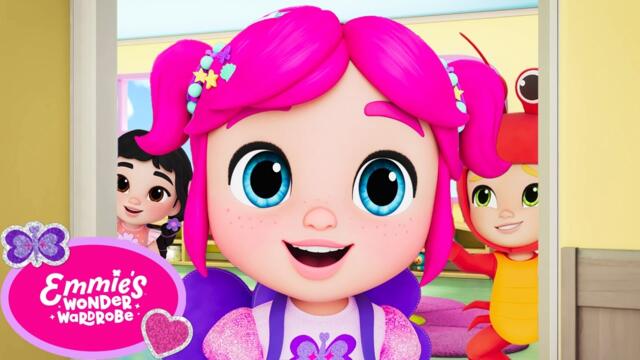 Emmie's School Costume Party! 🥳 | Emmie's Wonder Wardrobe | Kids Songs + Singalong Videos