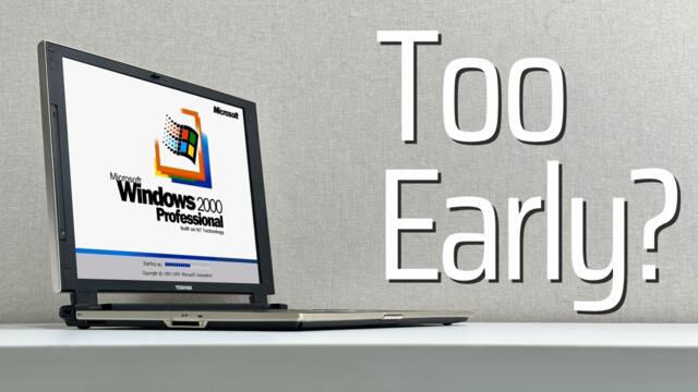 Was This Laptop Too Early for 2001? - The Toshiba Dynabook SS2000M