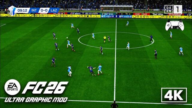 FC26 ULTRA GRAPHIC MOD | Inter vs Lazio | Supercoppa Italiana 2026-27
