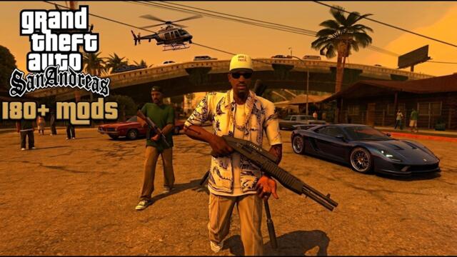 I Pushed GTA San Andreas to Its Absolute Limits with 180+ Mods | Free Roam #1