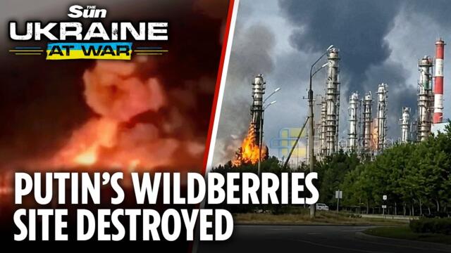 Massive fire in Voronezh! Ukrainian drones strike ANOTHER Wildberries hub