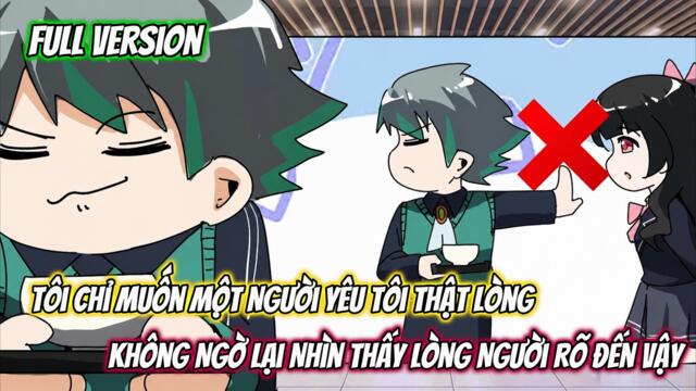FULL | Tôi Chỉ Muốn Một Người Yêu Tôi Thật Lòng, Không Ngờ Lại Nhìn Thấy Lòng Người Rõ Đến Vậy