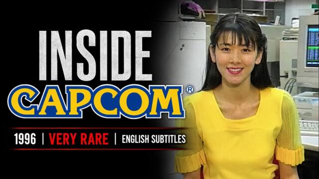 An EXTREMELY Rare Look Inside CAPCOM'S 1996 Studios (English Subtitles)