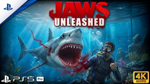 Jaws Unleashed - PS5™ Gameplay [4K 60FPS]