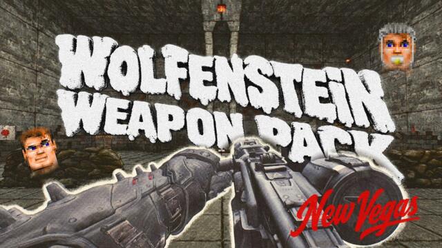 New Vegas Wolfenstein Weapon Pack Showcase