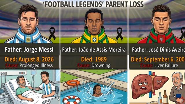 How Famous Football Players' Fathers Died💔