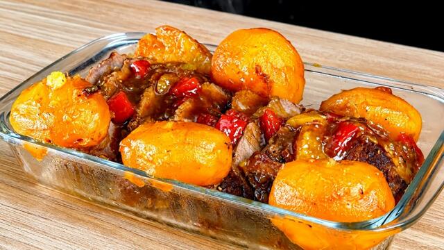 Eu não perco tempo, eu uso a panela de pressão e preparo minha carne assada com batatas