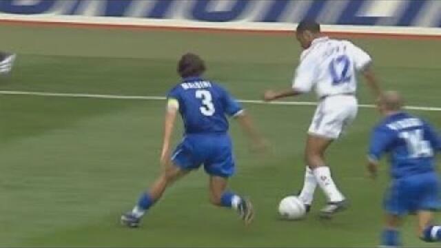 Young Thierry Henry vs Maldini 🔥