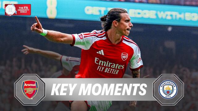 Arsenal v Manchester City | Key Moments | FA Community Shield 2026