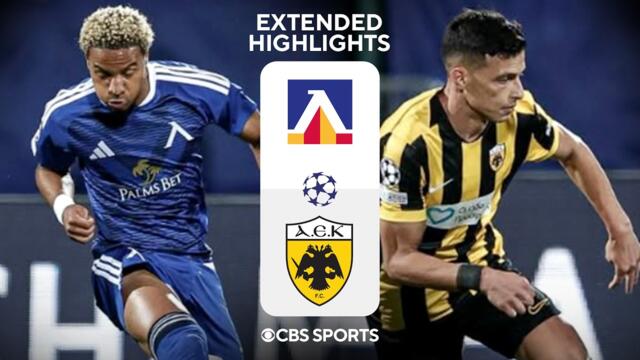 Levski Sofia vs. AEK Athens: Extended Highlights | UCL Qualification | CBS Sports Golazo