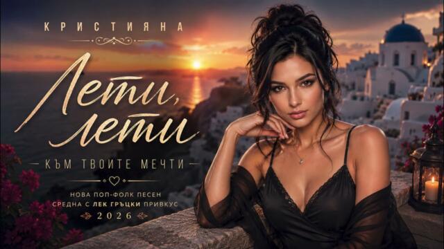 Кристияна - Лети, лети към твоите мечти (Официално аудио 2026)
