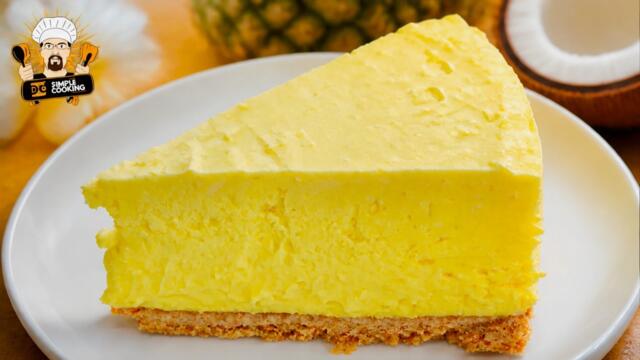 How to Make a No-Bake Piña Colada Cheesecake at Home