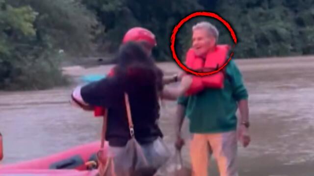 'Cobra Kai' Star Martin Kove And His Dog Rescued From Flood