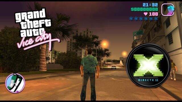 GTA Vice City is finally running on DirectX 11!
