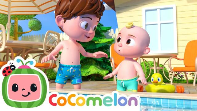 JJ Learns to Swim! 🏊‍♂️ CoComelon Nursery Rhymes & Kids Songs