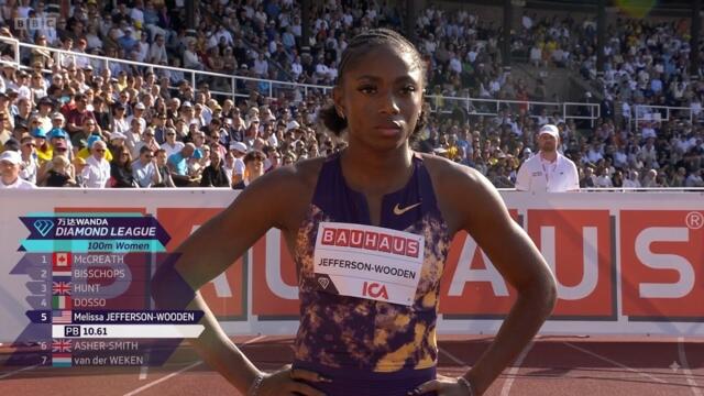 OMG! Usa Mellissa Jefferson unstoppable she destroyed the feild Stockholm diamond league 2026