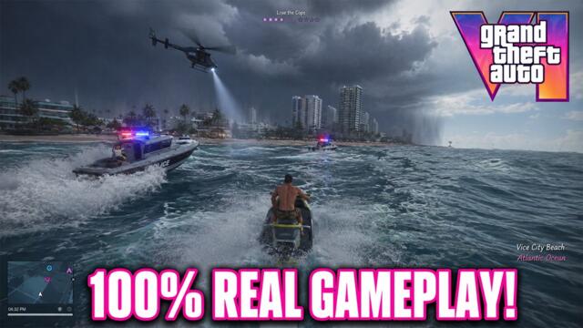NEW GTA 6 GAMEPLAY LEAKED! (Real Gameplay Footage)
