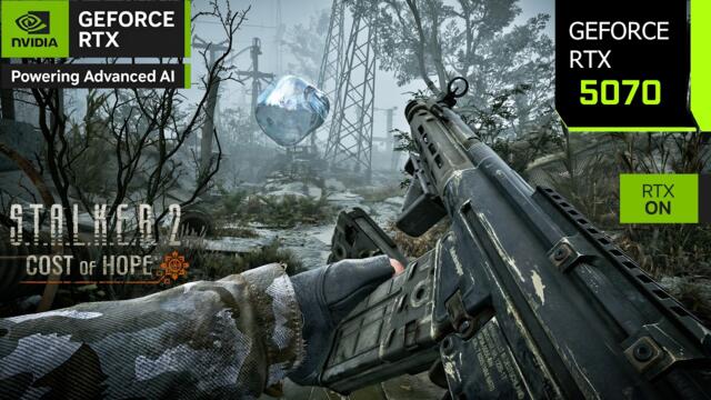 S.T.A.L.K.E.R. 2: Cost of Hope | RTX 5070 4K, 1440p, 1080p DLSS 4.5 Multi Frame Generation
