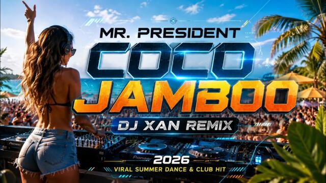 MR. PRESIDENT – Coco Jamboo | DJ XAN Remix 2026 | Viral Summer Dance & Club Hit