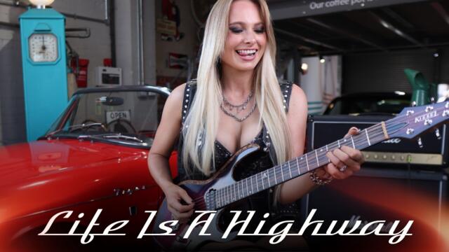 🔥Rascal Flatts - Life Is A Highway (GUITAR SHRED) || Sophie Lloyd