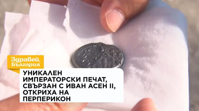 Уникален императорски печат, свързан с Иван Асен II, откриха на Перперикон | 20 авг. 2026