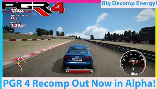 Project Gotham Racing 4 Recomp Out Now! Alpha But Impressive