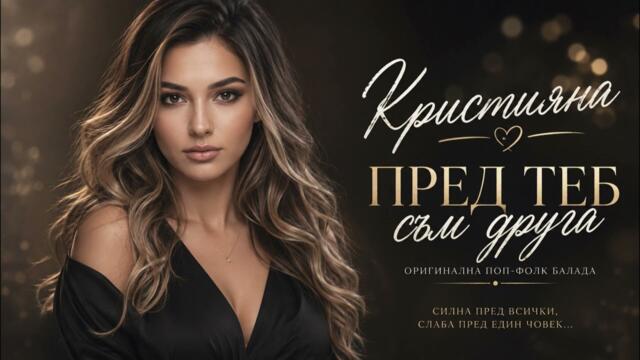 Кристияна - Пред теб съм друга | Оригинална българска поп-фолк балада 2026