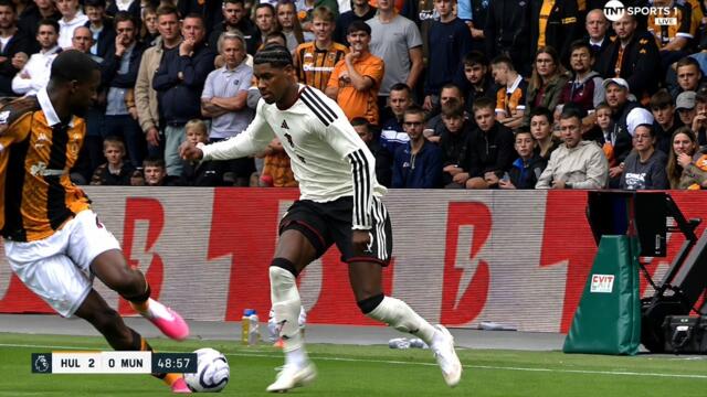 Marcus Rashford vs Hull | All Touches,skills,dribbles