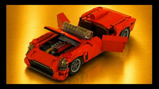 Lego Icons Ferrari 500 TRC 1957 | MOC Review
