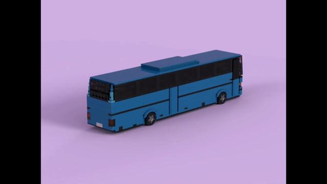 Lego Speed Champions Setra S215HD (Burgasbus A 5668 KC Version) | Instructions