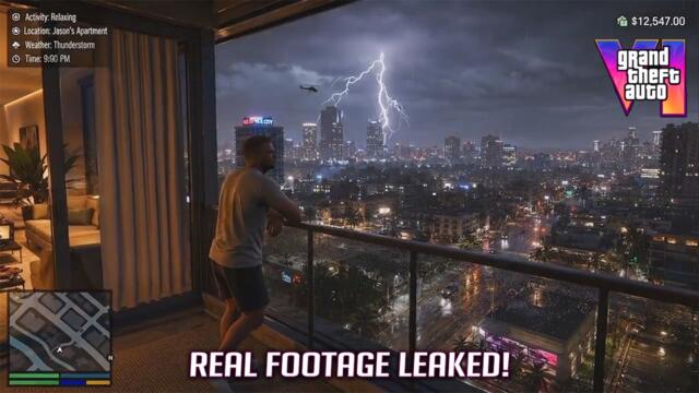 NEW GTA 6 GAMEPLAY LEAKED Real Footage Explained!