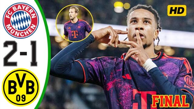 Bayern Munich vs Dortmund 2-1 - All Goals & Highlights 🔥 Super Cup 2026 | Michael Olise Goal
