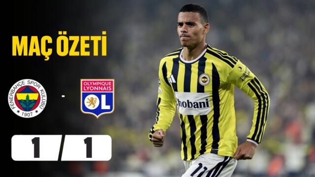 Fenerbahçe Lyon | 1-1 | Maç Özeti | Şampiyonlar Ligi Elemeleri | fenerbahçe maç özeti