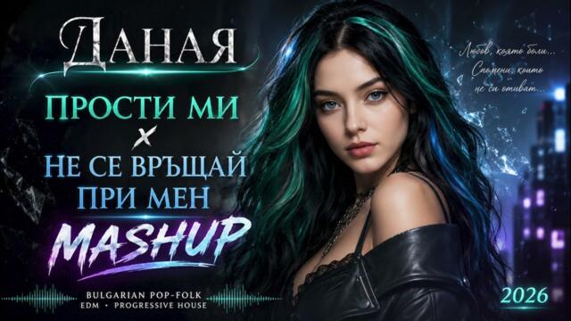 Даная - Прости ми x Не се връщай при мен (Mashup) 2026