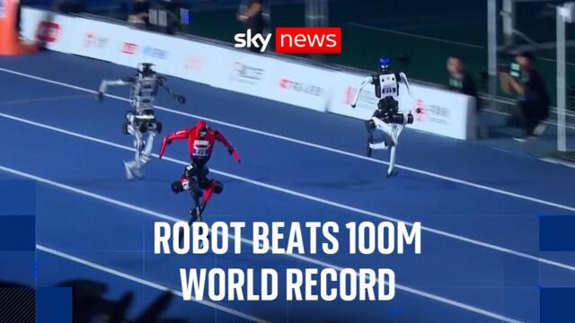 Robot beats Usain Bolt's 100m world record