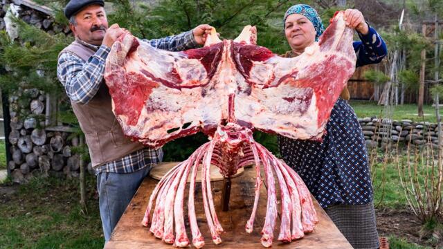 Village Style Beef Ribs | Long Term Canning & Campfire Lunch
