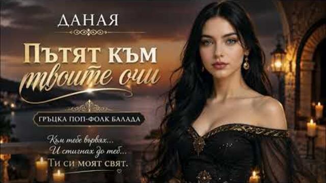 Даная - Пътят към твоите очи (Гръцка Поп-Фолк Балада 2026)